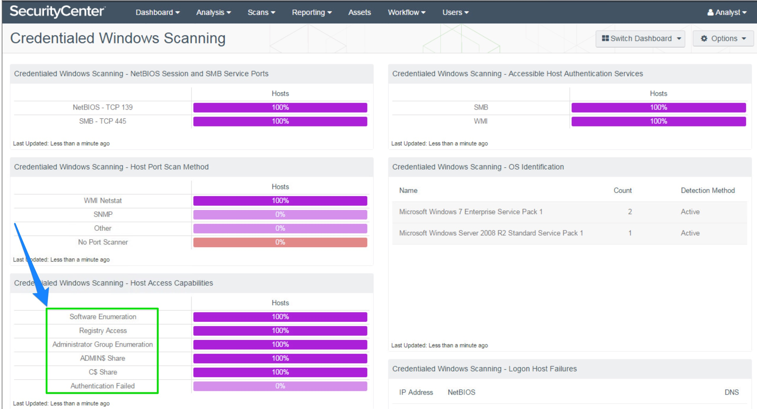 acas-scan-quick-credential-debug-scan-tenable